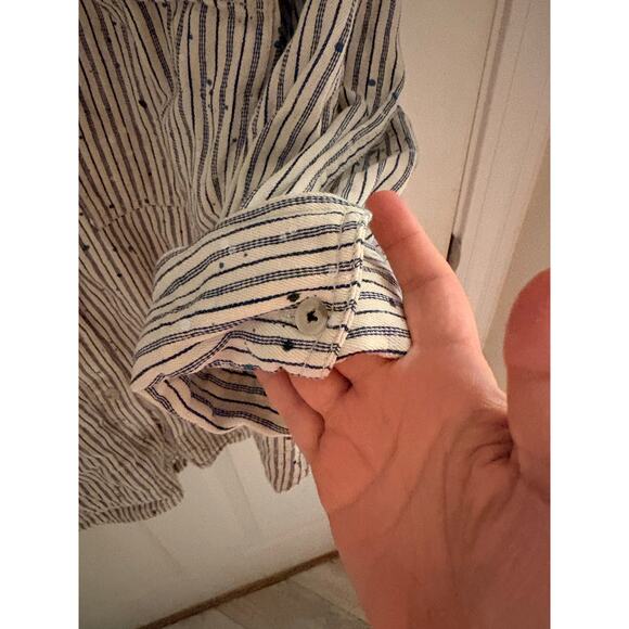 Anthropologie Pilcro Studio Smock Button Down Shirt Size XL - Picture 8 of 10